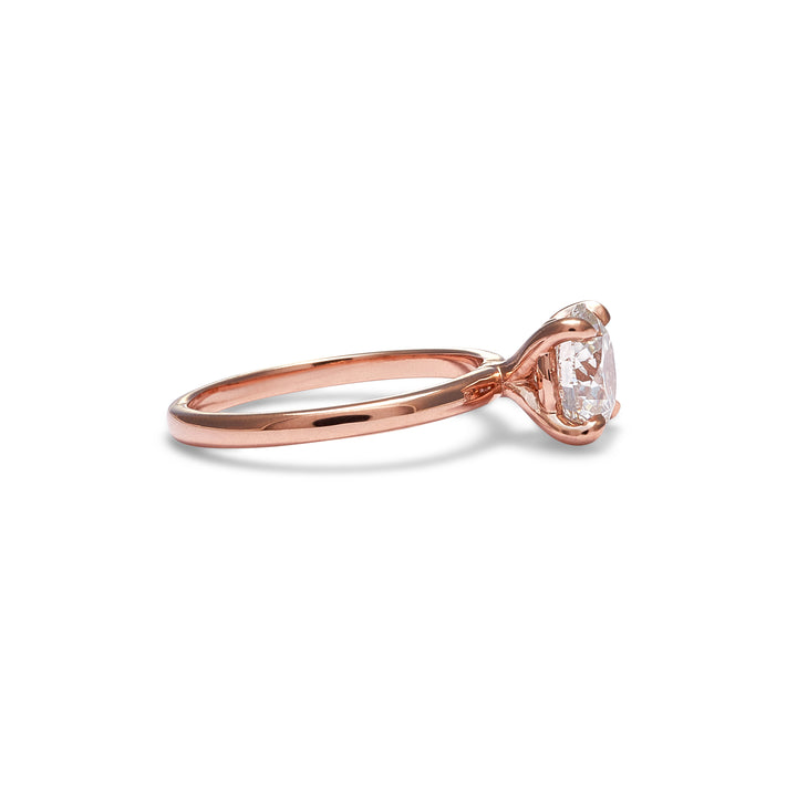 Jenny Round Cut Diamond Engagement Ring - Identity Diamonds