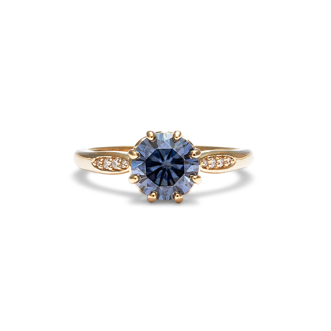 Monroe Moissanite Engagement Ring - Identity Diamonds