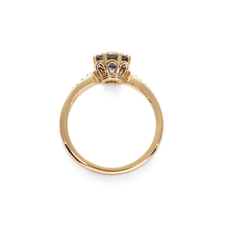 Monroe Moissanite Engagement Ring