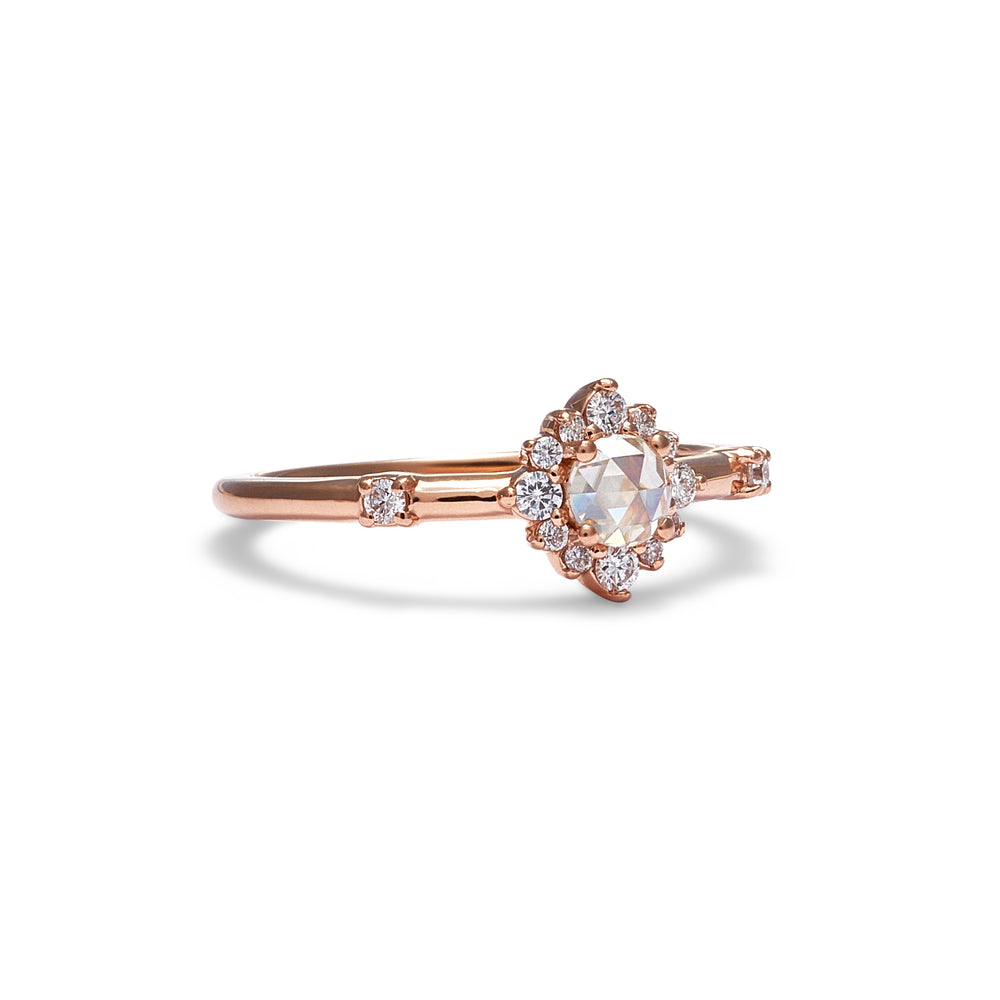 Rosie Moissanite Engagement Ring - Identity Diamonds