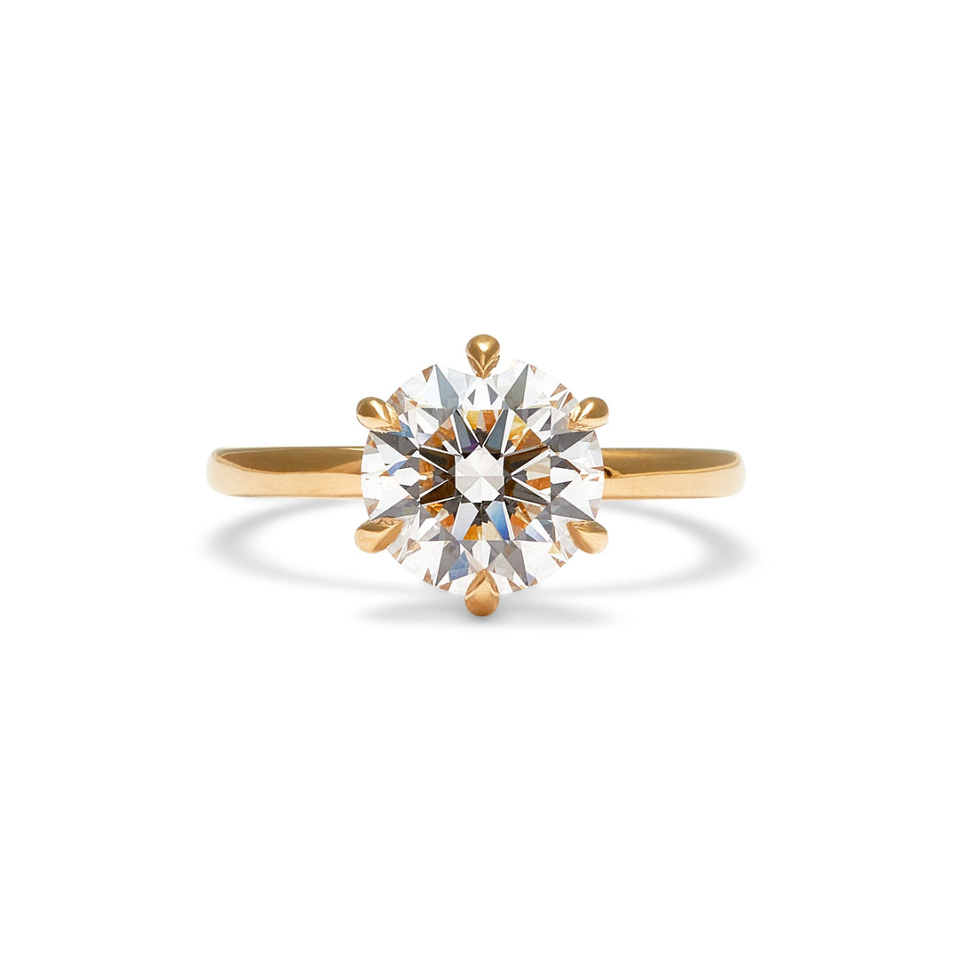 Cassidy Moissanite Engagement Ring - Identity Diamonds