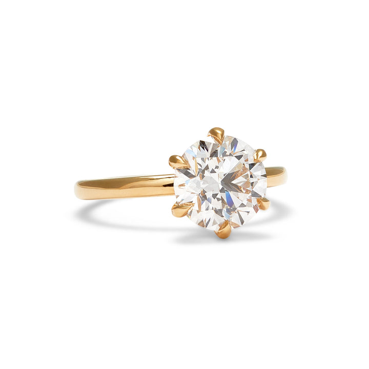 Cassidy Moissanite Engagement Ring - Identity Diamonds