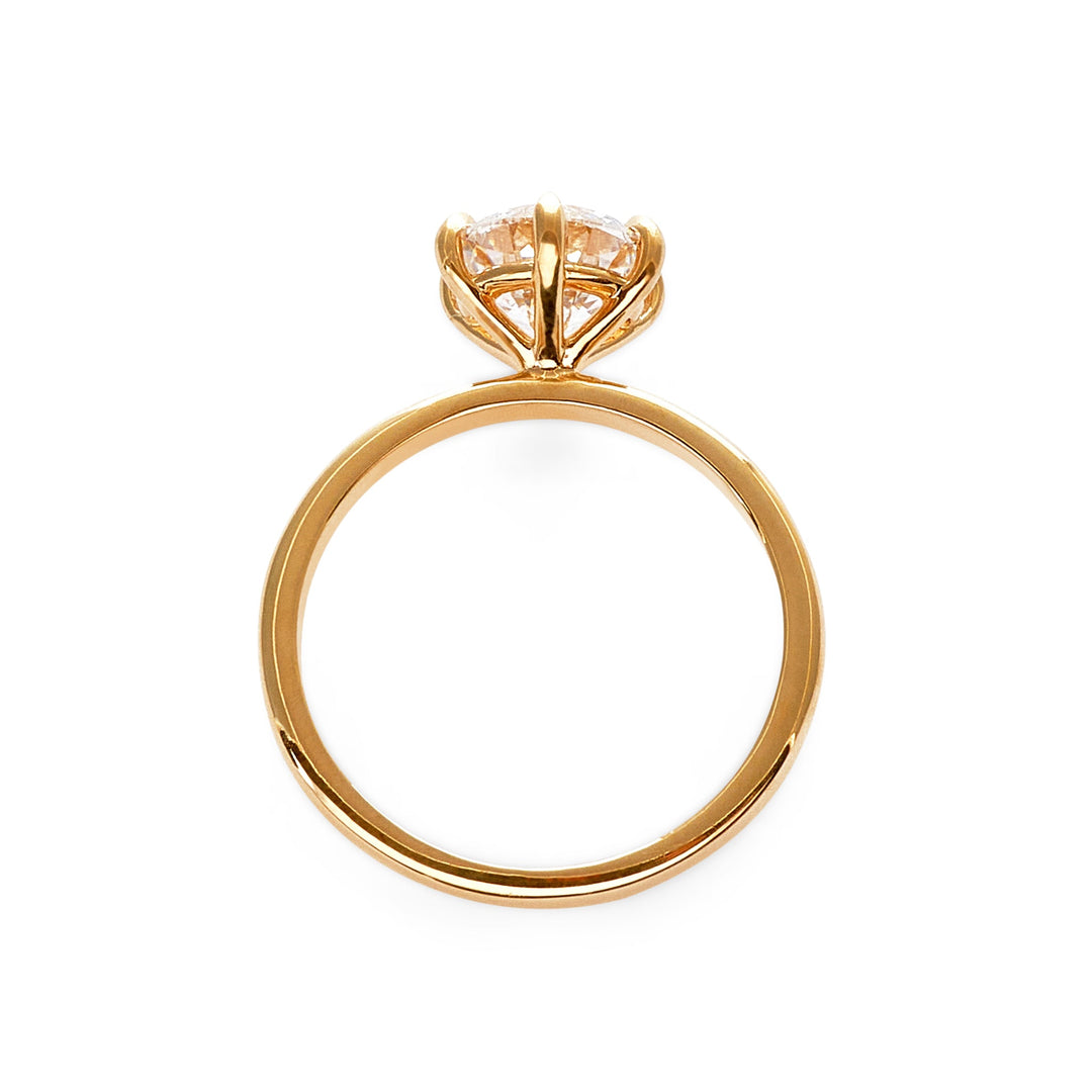 Cassidy Moissanite Engagement Ring - Identity Diamonds