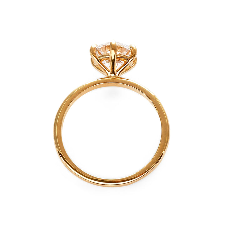 Cassidy Moissanite Engagement Ring - Identity Diamonds