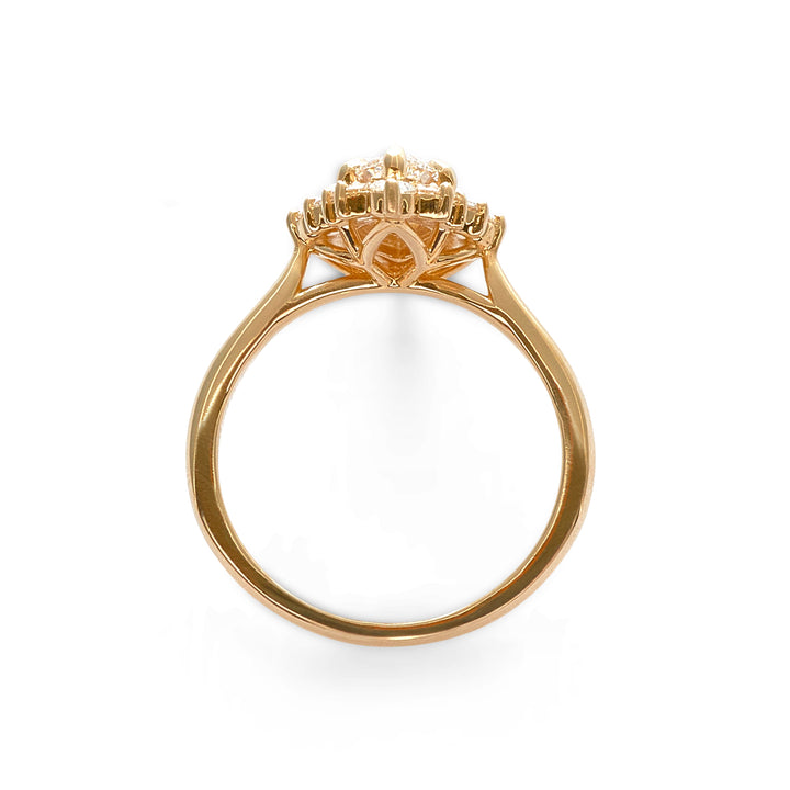 Heidi Marquise Cut Diamond Engagement Ring - Identity Diamonds