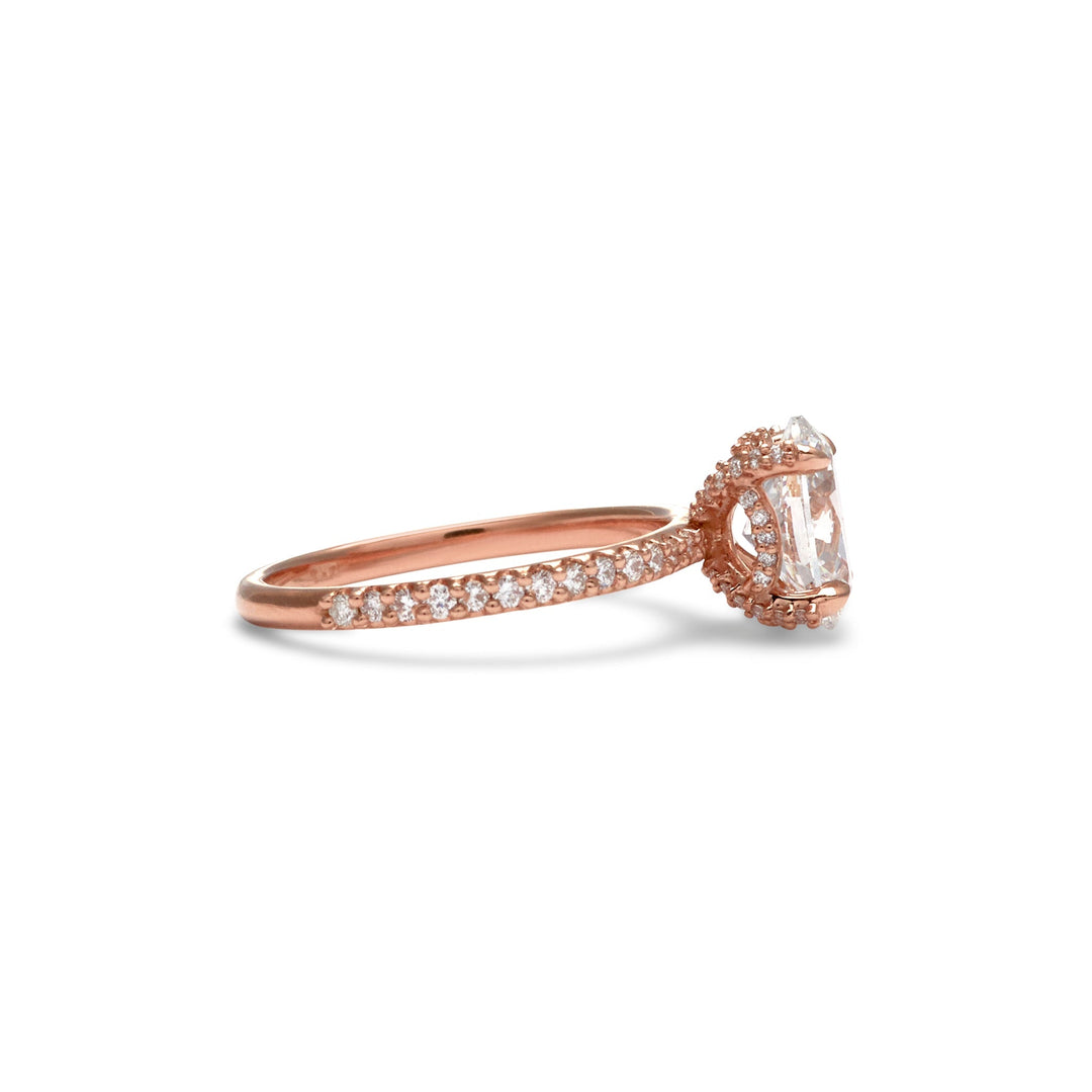 Ariel Oval Cut Engagement Ring - Identity Diamonds
