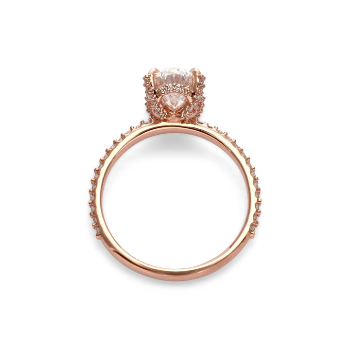 Ariel Oval Cut Engagement Ring - Identity Diamonds
