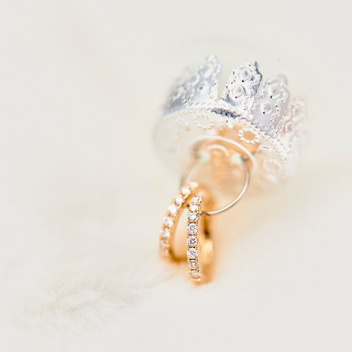 Hugger Hoop Diamond Earrings - Identity Diamonds