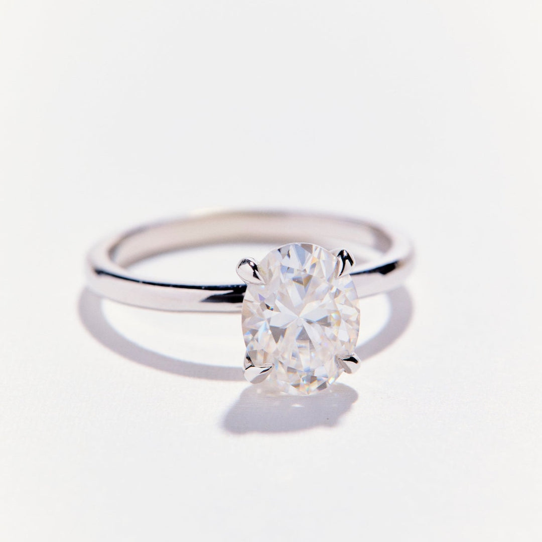 Jenny Oval Cut Engagement Ring - Identity Diamonds