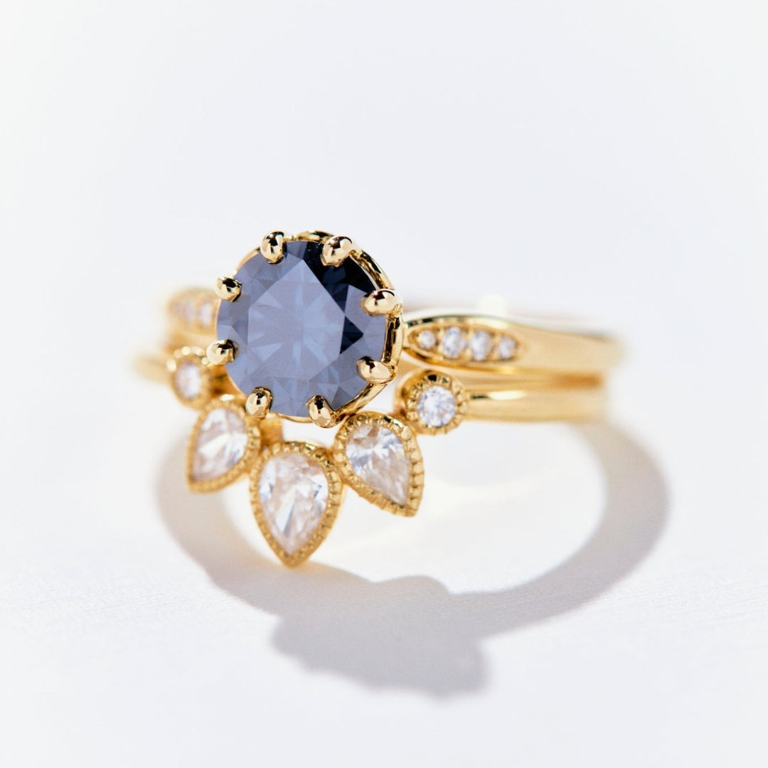 Monroe Moissanite Engagement Ring - Identity Diamonds