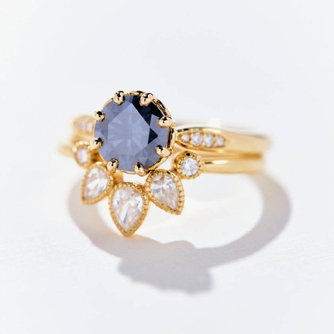 Lolita Contour Diamond Band - Identity Diamonds