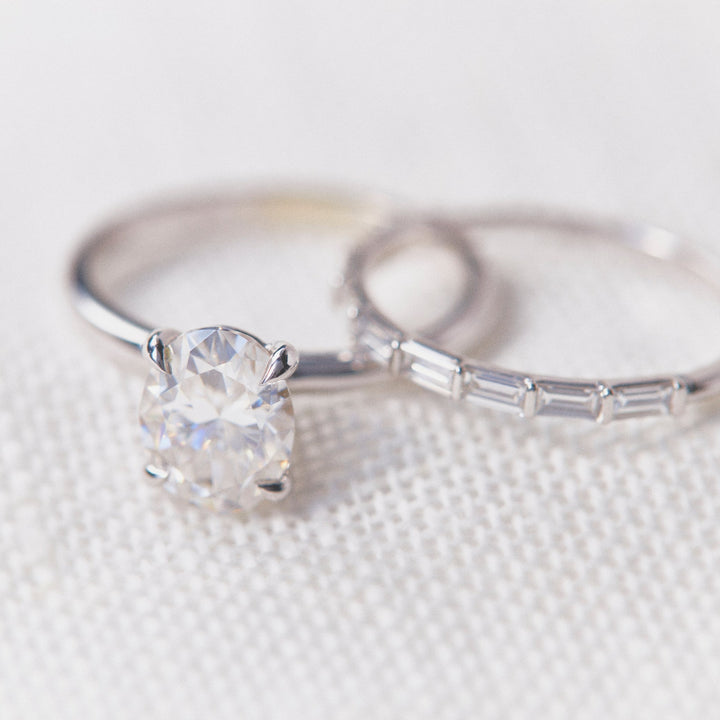 Jenny Oval Cut Diamond Engagement Ring - Identity Diamonds