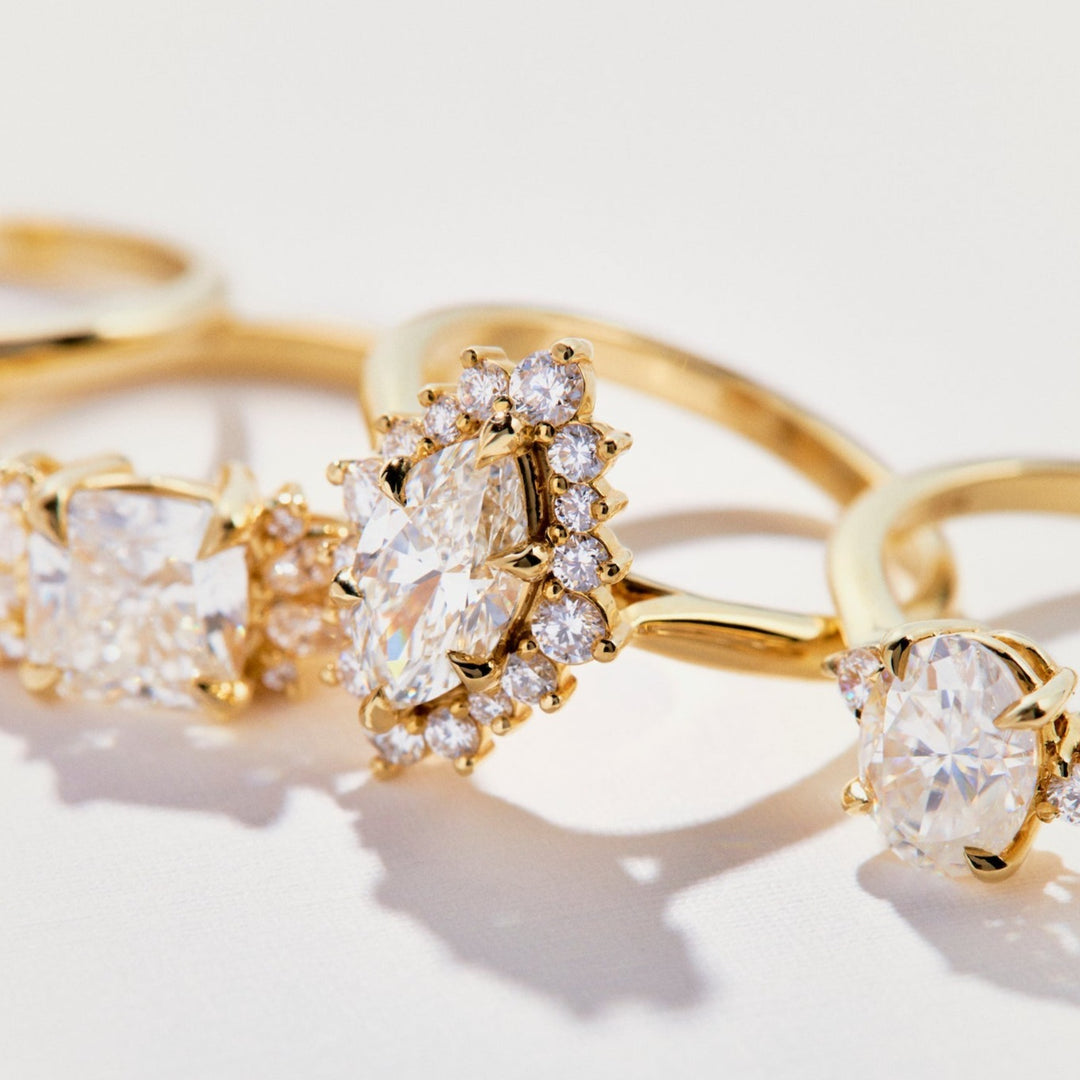Heidi Marquise Cut Engagement Ring - Identity Diamonds