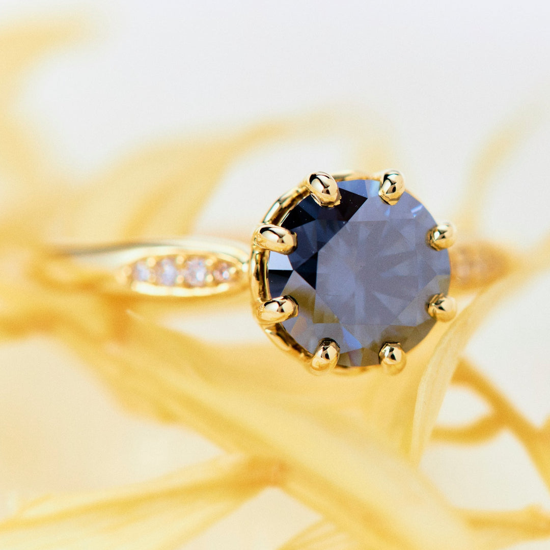 Monroe Moissanite Engagement Ring - Identity Diamonds