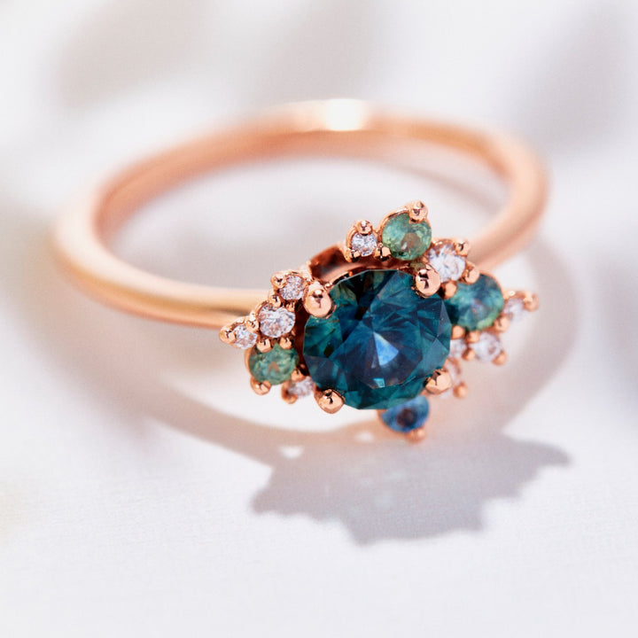 Gwen Montana Sapphire Engagement Ring - Identity Diamonds