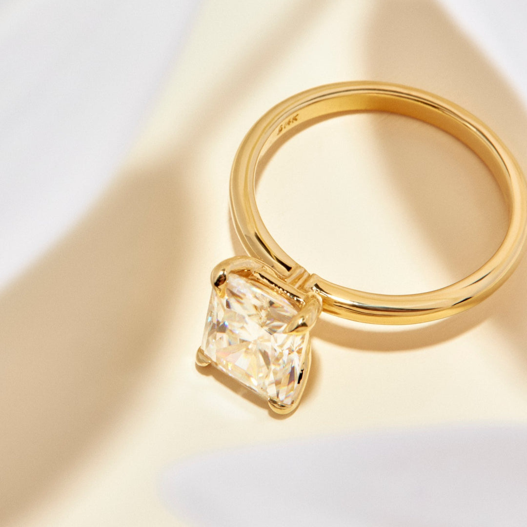 Jenny Radiant Cut Engagement Ring - Identity Diamonds