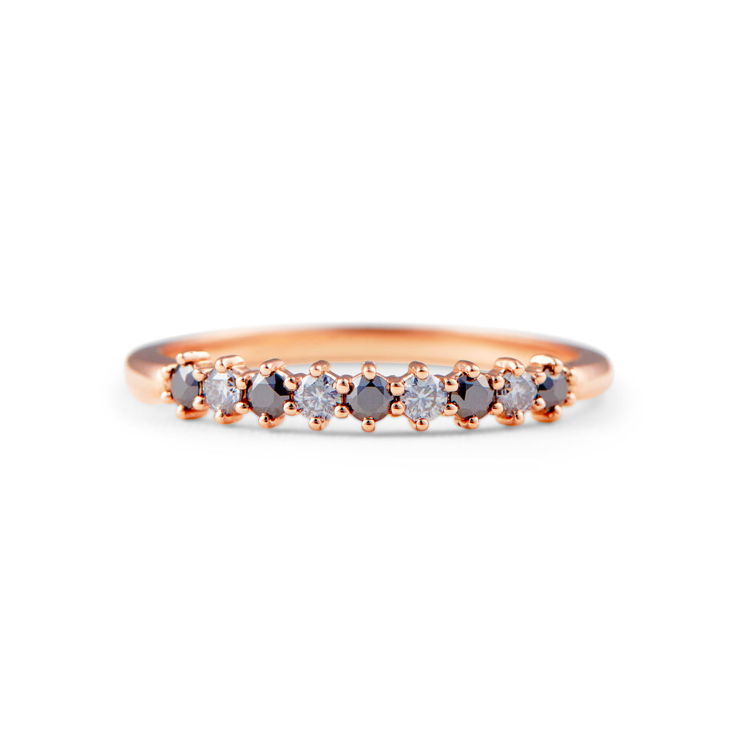 Skylar Moissanite Band - Identity Diamonds
