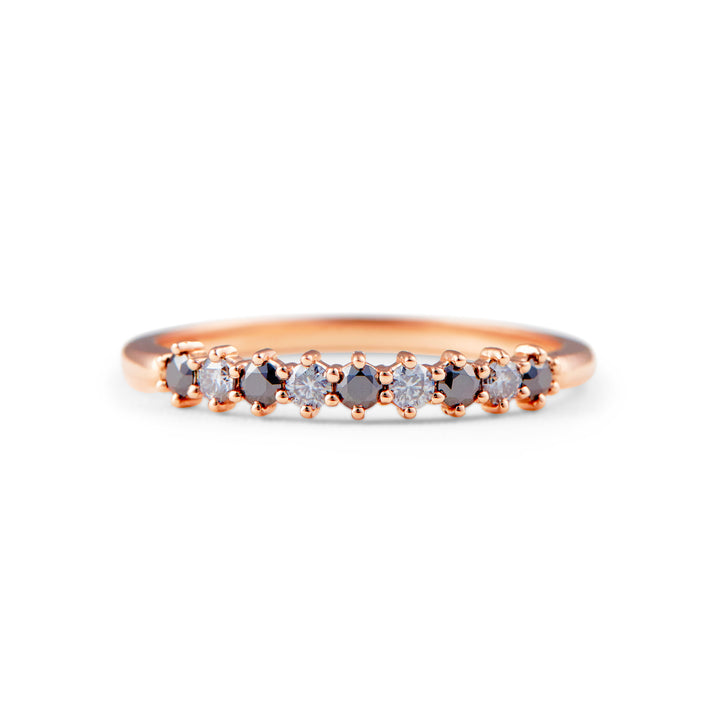 Skylar Moissanite Band - Identity Diamonds
