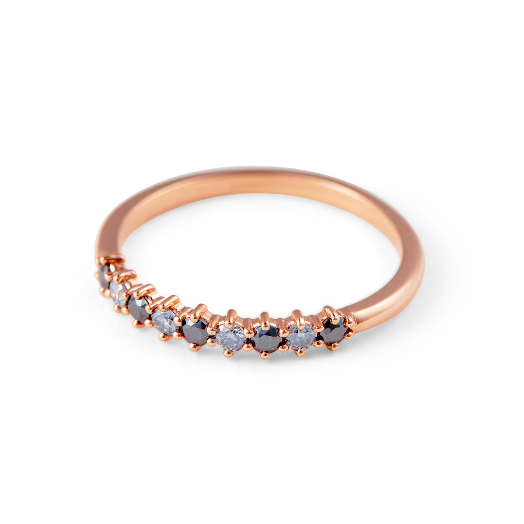 Skylar Moissanite Band - Identity Diamonds