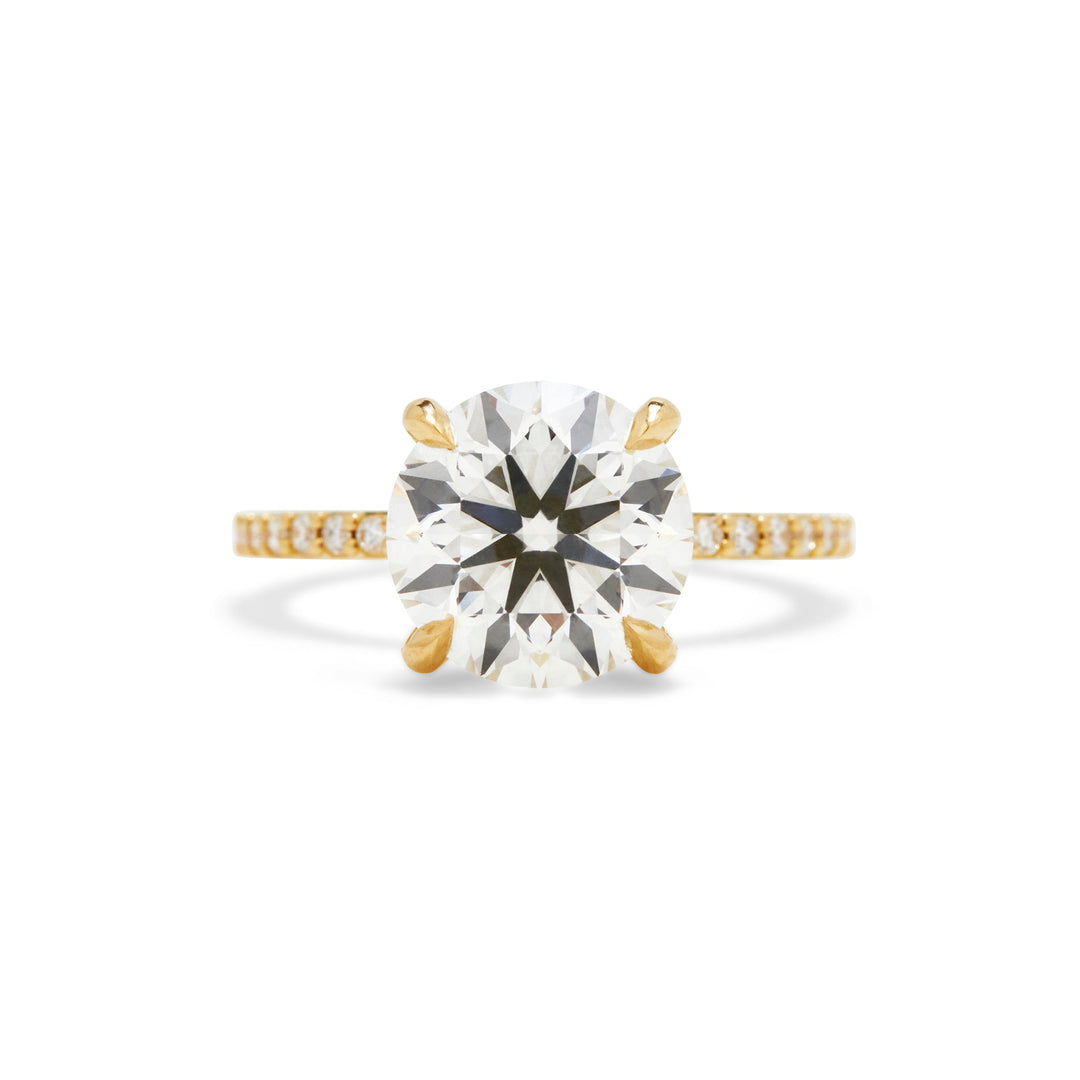 Aurora Moissanite Engagement Ring - Identity Diamonds