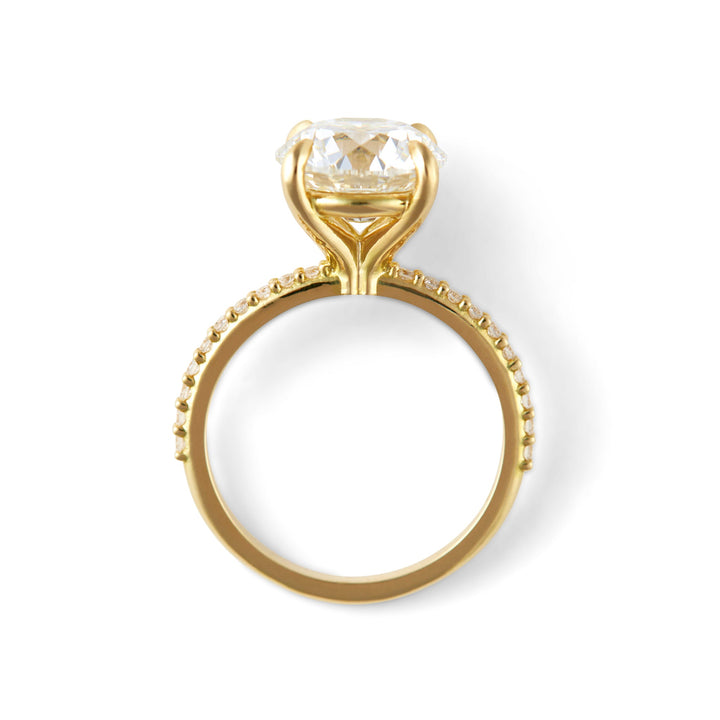 Aurora Moissanite Engagement Ring - Identity Diamonds