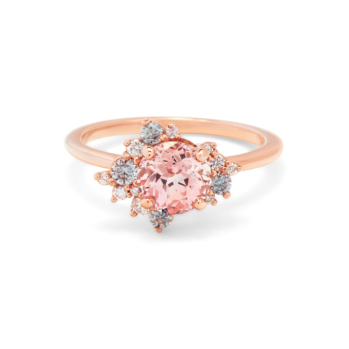 Gwen Rosé Sapphire Engagement Ring - Identity Diamonds