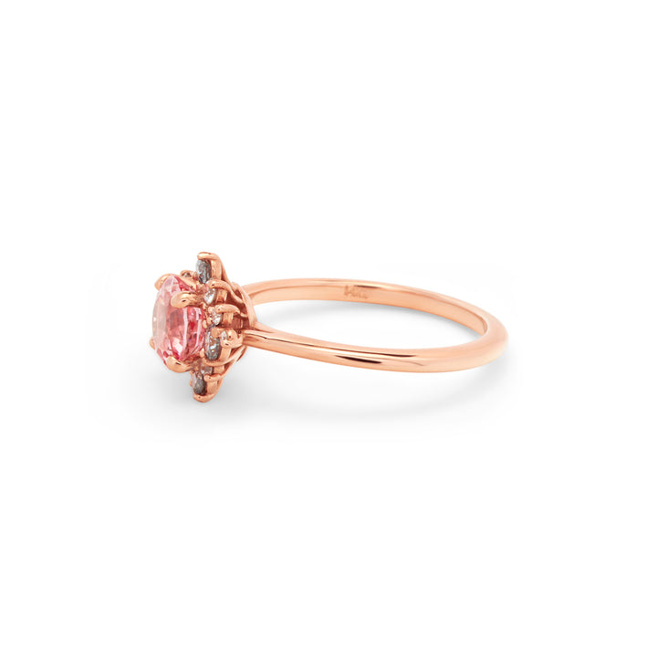 Gwen Rosé Sapphire Engagement Ring - Identity Diamonds