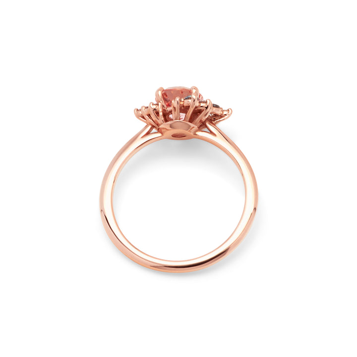 Gwen Rosé Sapphire Engagement Ring - Identity Diamonds