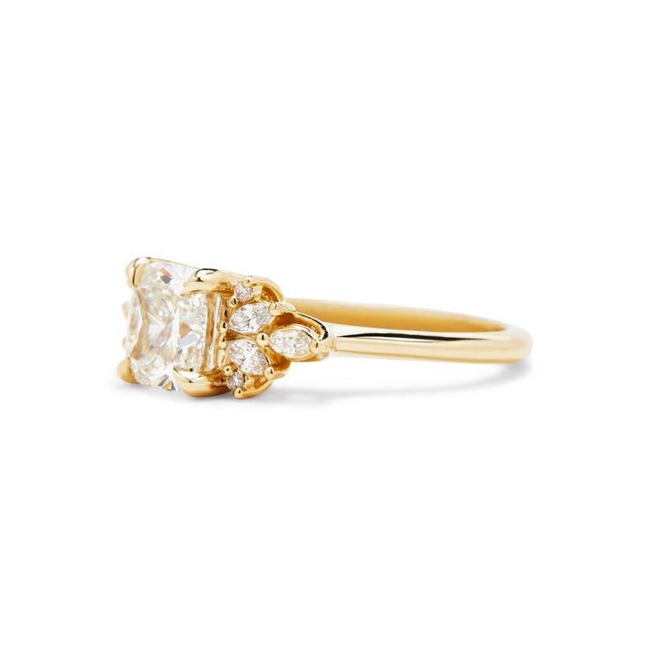 Taylor Cushion Cut Diamond Engagement Ring - Identity Diamonds