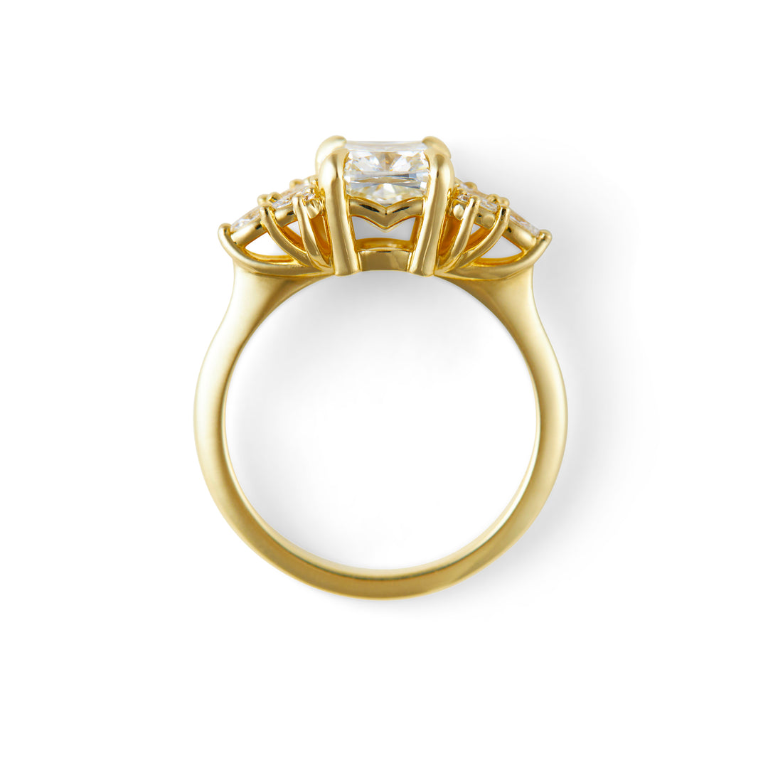 Taylor Cushion Cut Diamond Engagement Ring - Identity Diamonds