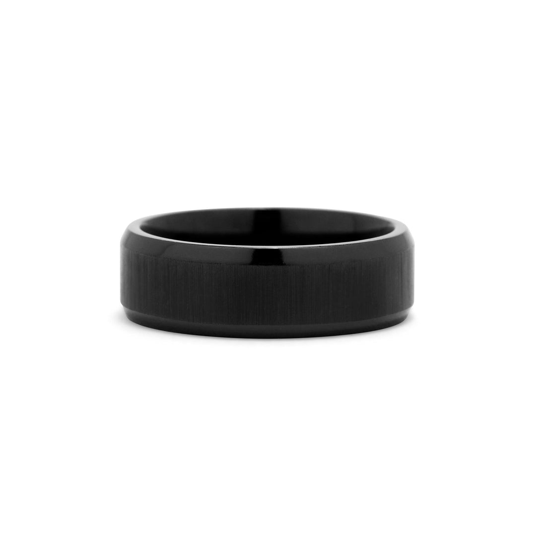 *Pre-Owned* Black Zirconium Band - Identity Diamonds