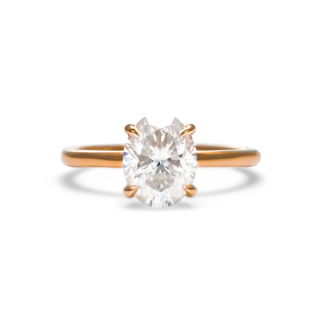 Jenny Oval Cut Diamond Engagement Ring - Identity Diamonds
