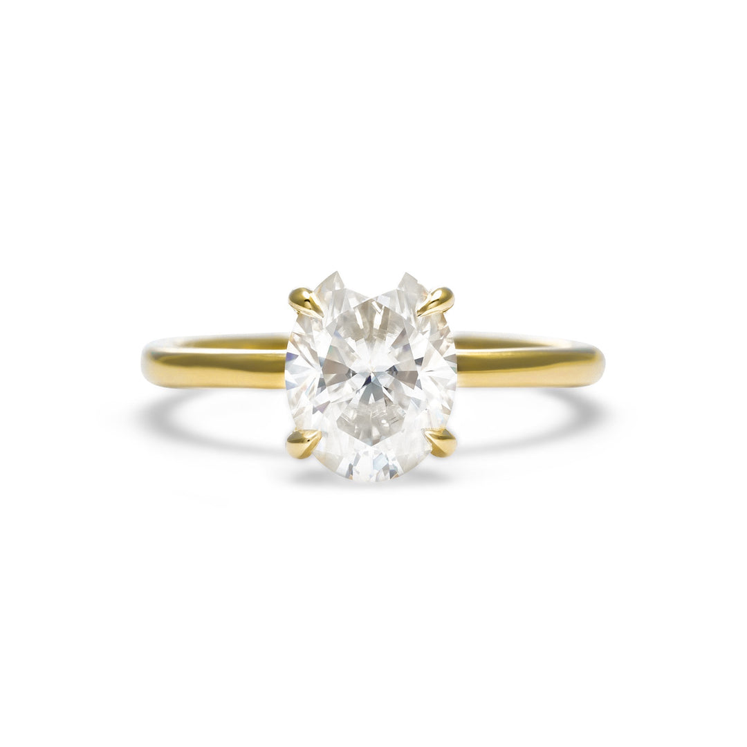Jenny Oval Cut Diamond Engagement Ring - Identity Diamonds