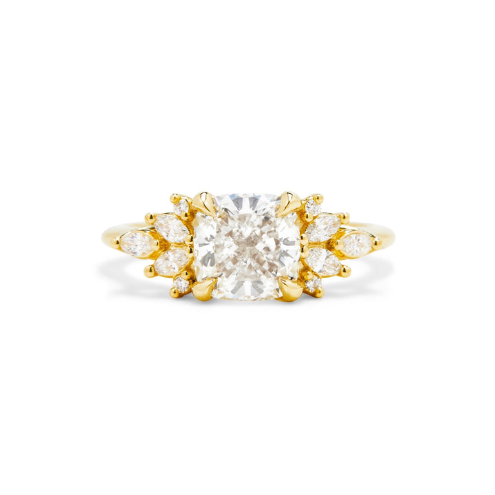 Taylor Cushion Cut Diamond Engagement Ring - Identity Diamonds