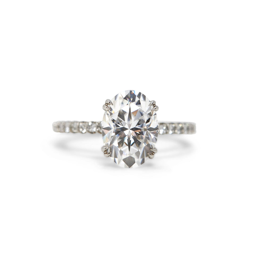 Reese Oval Cut Diamond Engagement Ring