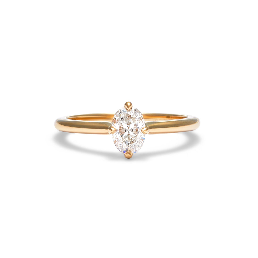 Anillo de compromiso de diamantes Teagan