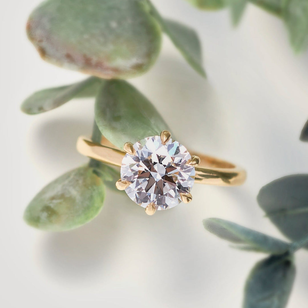 Cassidy Moissanite Engagement Ring - Identity Diamonds