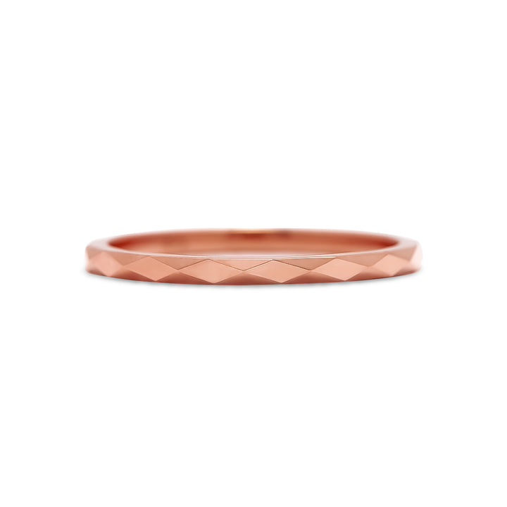 Laure Faceted Band - Identity Diamonds