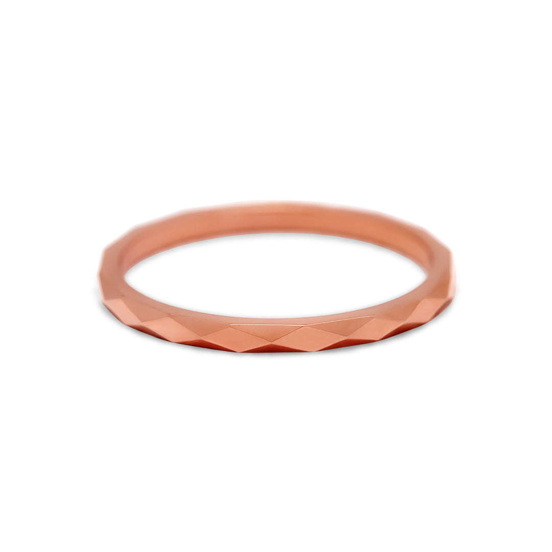 Laure Faceted Band - Identity Diamonds