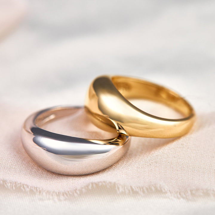 Anillo pequeño con cúpula
