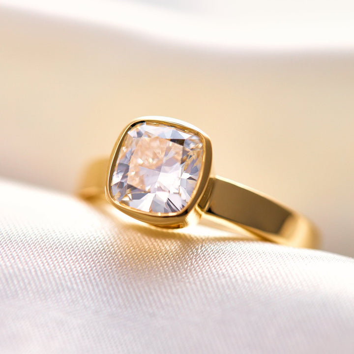 Rowan Cushion Cut Diamond Engagement Ring