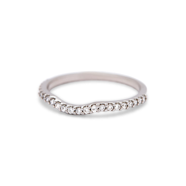 Molly Contoured Diamond Band - Identity Diamonds