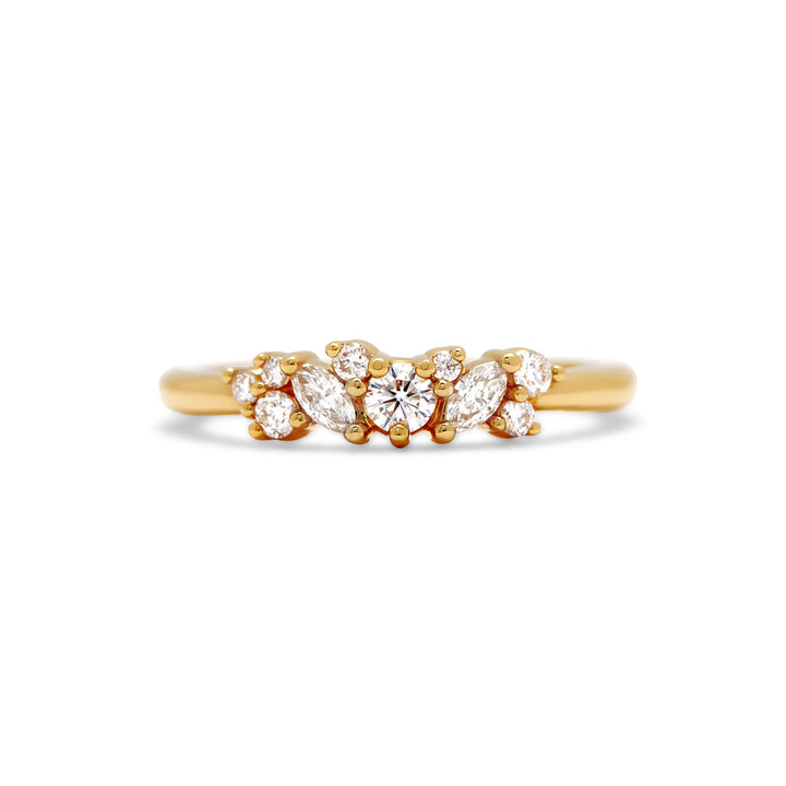 Morgane Multi Stone Diamond Ring - Identity Diamonds