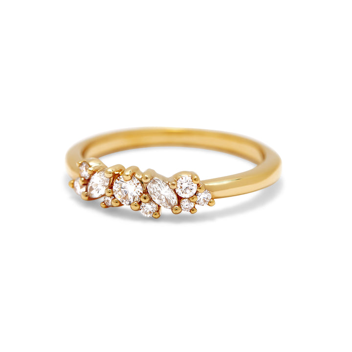 Morgane Multi Stone Diamond Ring - Identity Diamonds