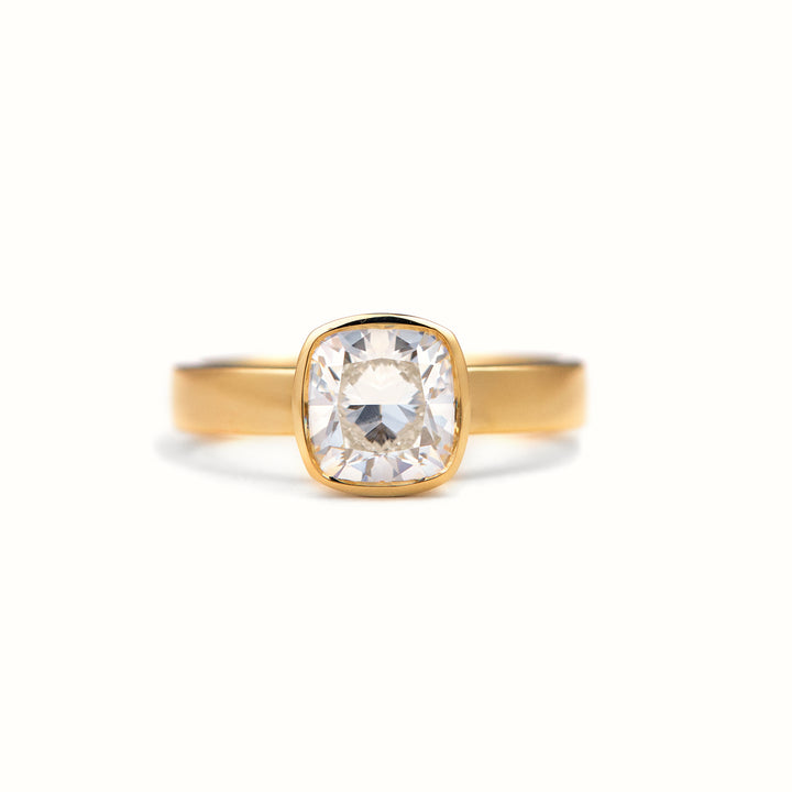 Rowan Cushion Cut Diamond Engagement Ring