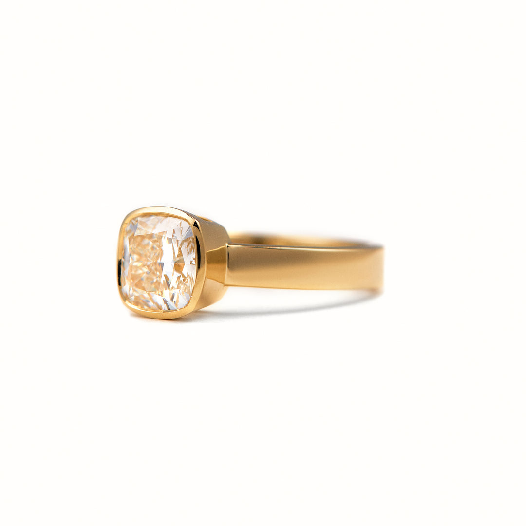 Rowan Cushion Cut Diamond Engagement Ring