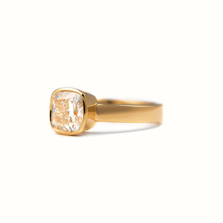Rowan Cushion Cut Diamond Engagement Ring