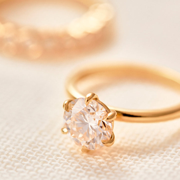 Cassidy Moissanite Engagement Ring - Identity Diamonds