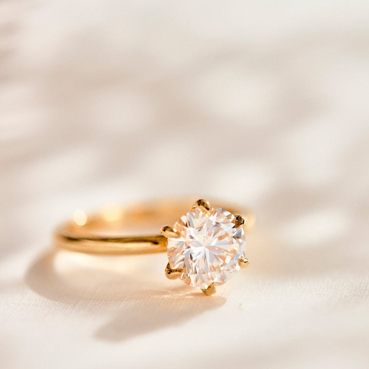 Cassidy Moissanite Engagement Ring - Identity Diamonds