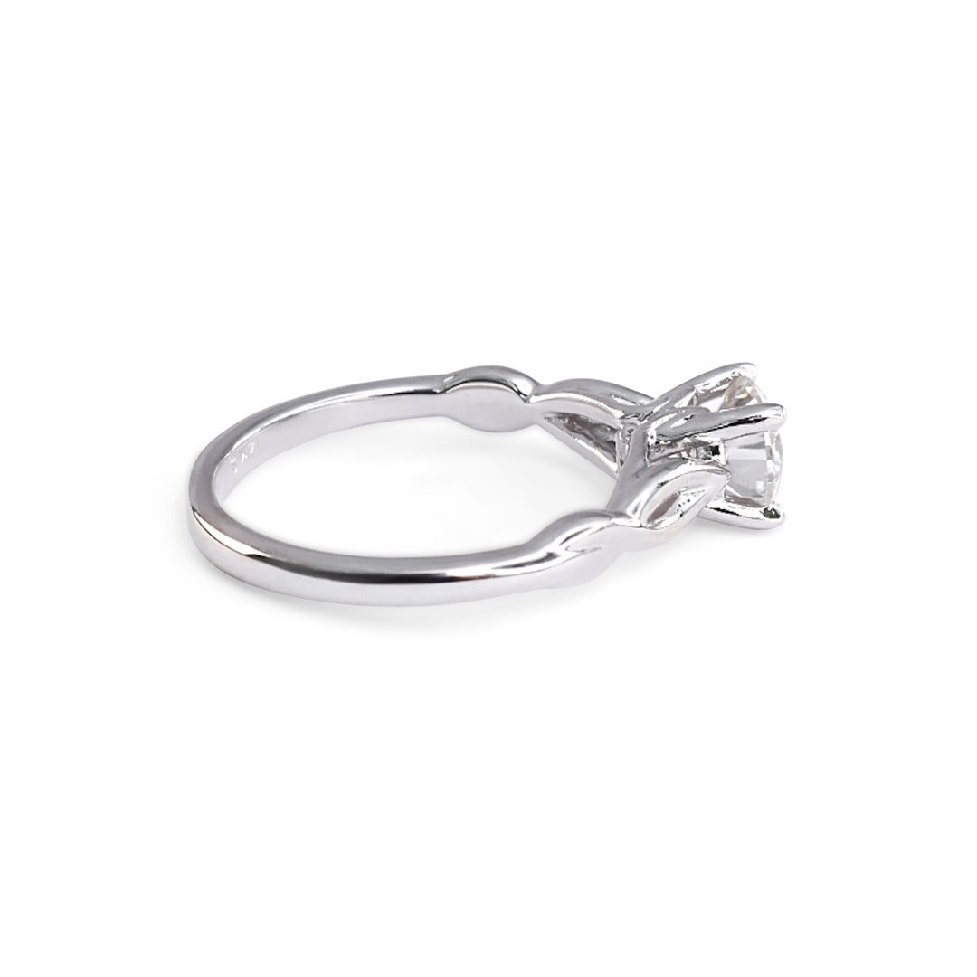Emily Moissanite Engagement Ring *Refurbished* - Identity Diamonds
